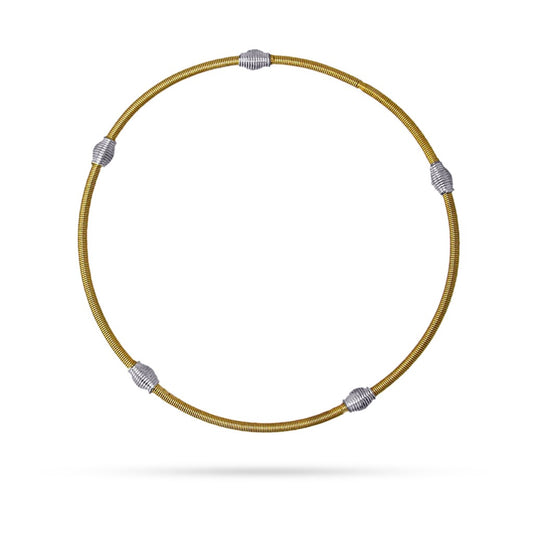ANARTXY ELASTIC METAL SPRING BRACELET WITH DOTS